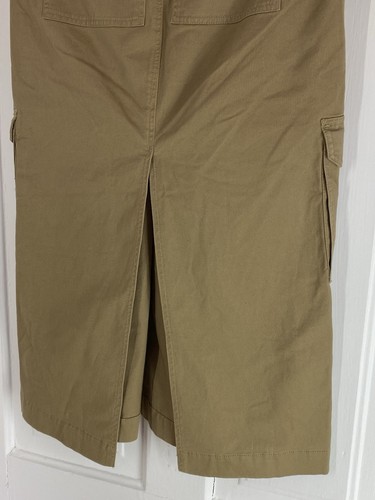 Universal Thread Khaki Skirt (Womens Size 6) Long, Stretch Twill, Cargo Pockets - 第 7/8 張圖片