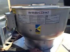 Food Truck Exhaust Fan 900 CFM, 21" Base