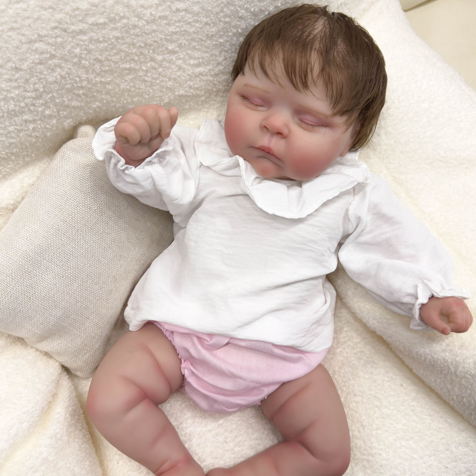 Reborn Dolls 20in Sleeping Real Life Newborn Dolls Weighted Baby Doll for Girls