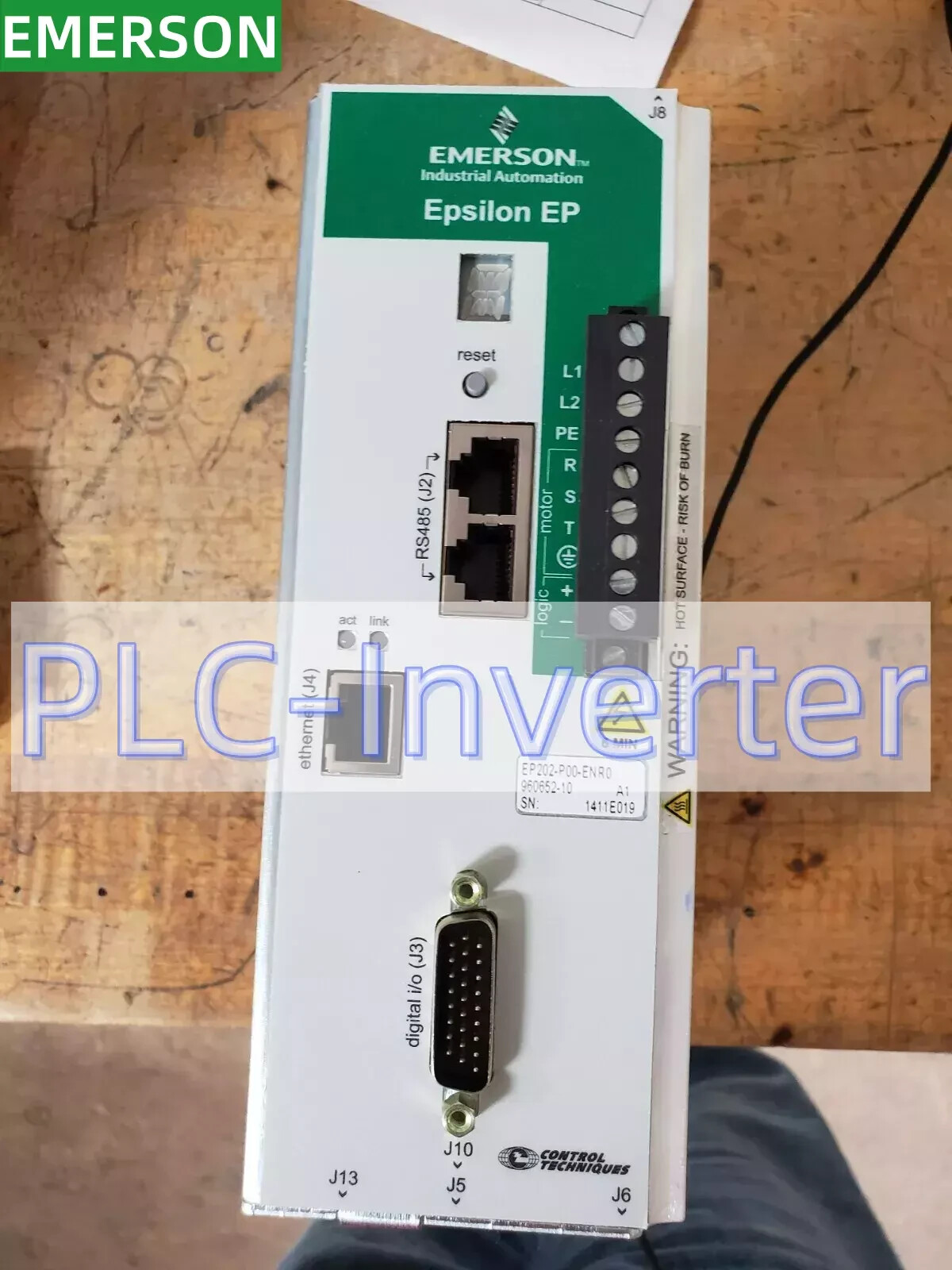 Emerson Control Techniques EP204-I00-EN00 Servo Drive Brand New FedEx or DHL