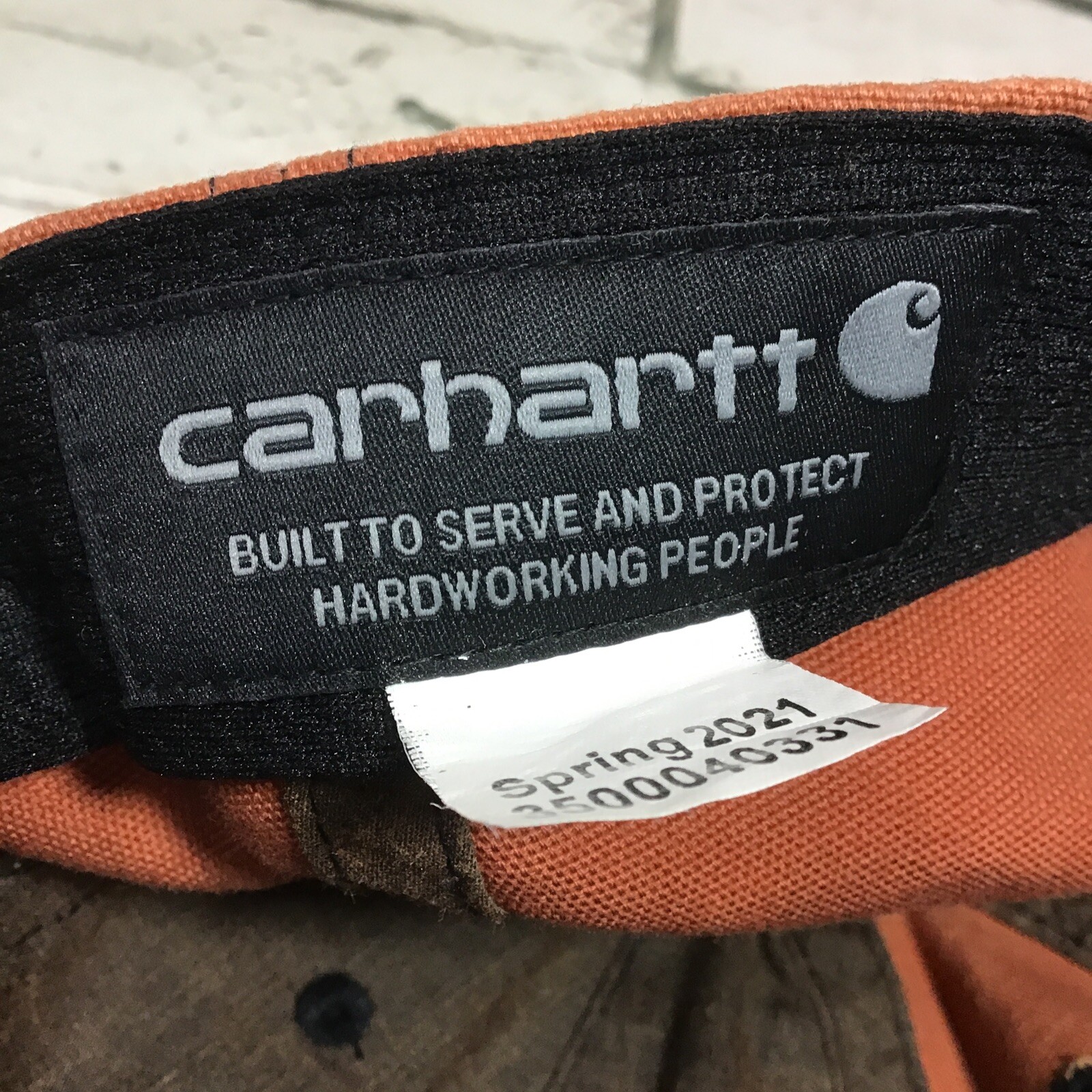Carhartt Patch Front Hat Adjustable Ball Cap - image 7