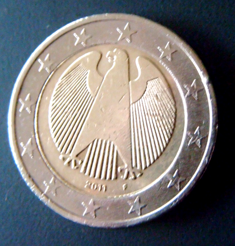 Münze 2 Euro 2011 F seltenes Sammelobjekt