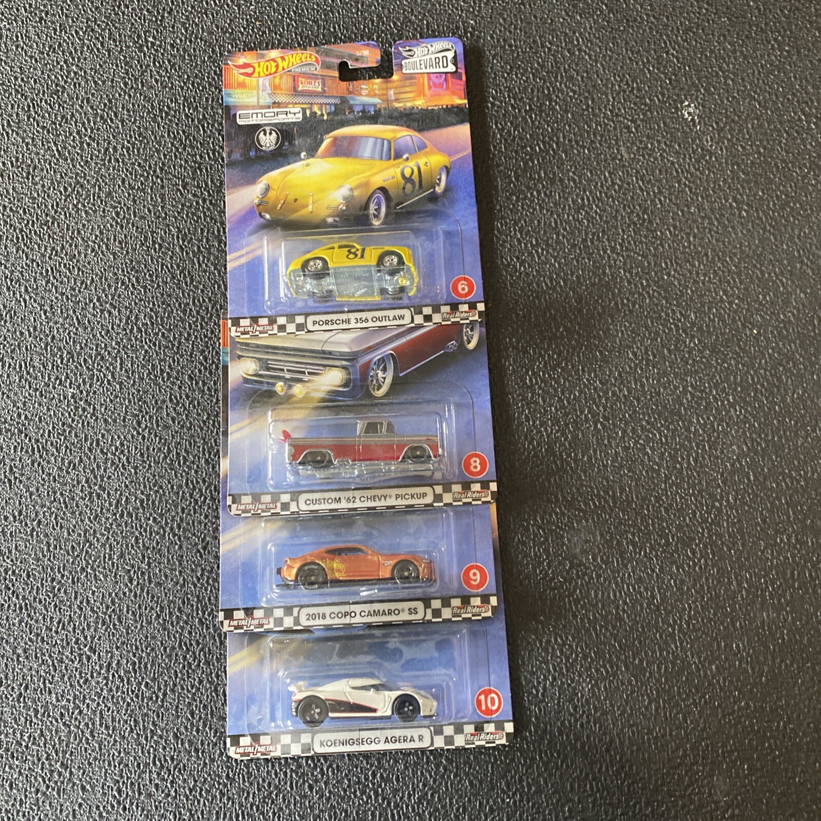 Hot Wheels Boulevard Mix 2 Set of 4/5 Premium 2020 Cars