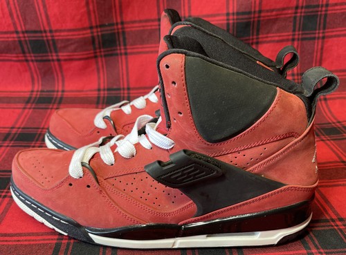 jordan flight 45 white and red