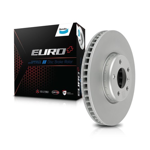 Bendix Euro+ Front Brake Disc for BMW 528i F10 2.0L N20B20A Petrol 2011-2015 - Picture 2 of 5