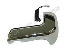 Rear Bumper Chrome End Support Corner Cover Rh 2pc For Tacoma 2016-2023 w/o hole