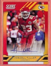 2019 PANINI SCORE KENDALL FULLER AUTO!!