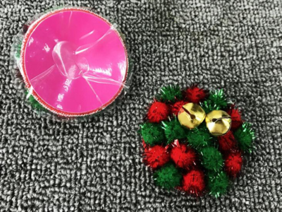 Cache-tétons nippies pasties adhésifs sapin Noël merry Christmas tree feutrine