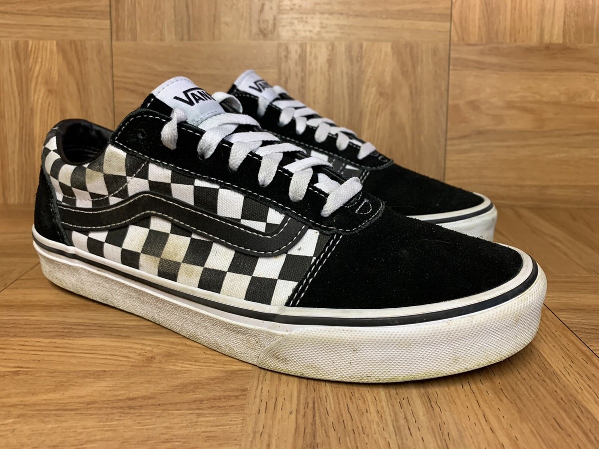 RARE🔥 VANS Old Skool Checkerboard Flag Sz 8.5 Men's