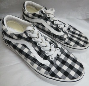 gingham vans old skool