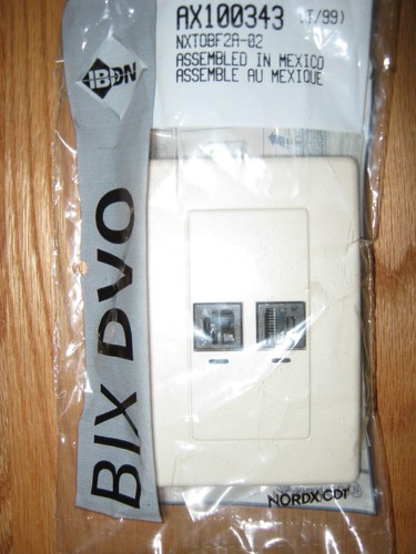 BELDEN - AX100343 - NXTOBF2A-02 Data/Voice Modular Jack Almond 8-Wire RJ45 - Picture 5 of 5