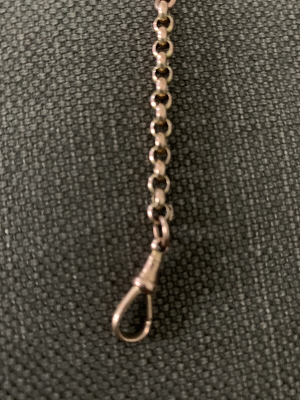 Old Hallmarked gold pocket watch chain eBay