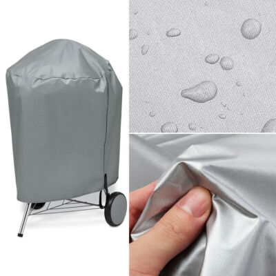 Kettle Grill Charcoal Barbecue Cover Vinyl Outdoor 22'' (57 cm) For Weber