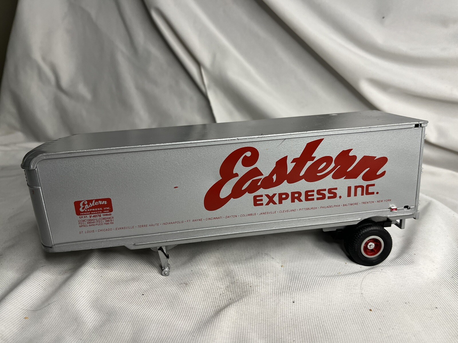Eastern Express Inc Diecast Model Truck Replacement Trailer Silver eBay