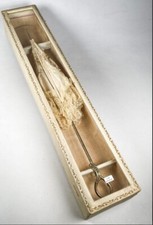 Exquisite Victorian Umbrella/Parasol: 18th Century Elegance in Original Case