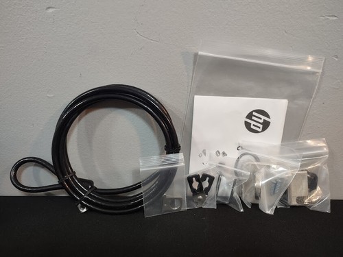 HP Business PC Desktop Security Lock V2 Kit Hardware Locking Cable 822537-001 - Afbeelding 4 van 15