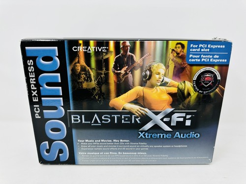 Karta z certyfikatem Creative Sound Blaster X-Fi Xtreme Audio SB1040 PCI Expre 7.1 THX - Zdjęcie 1 z 9