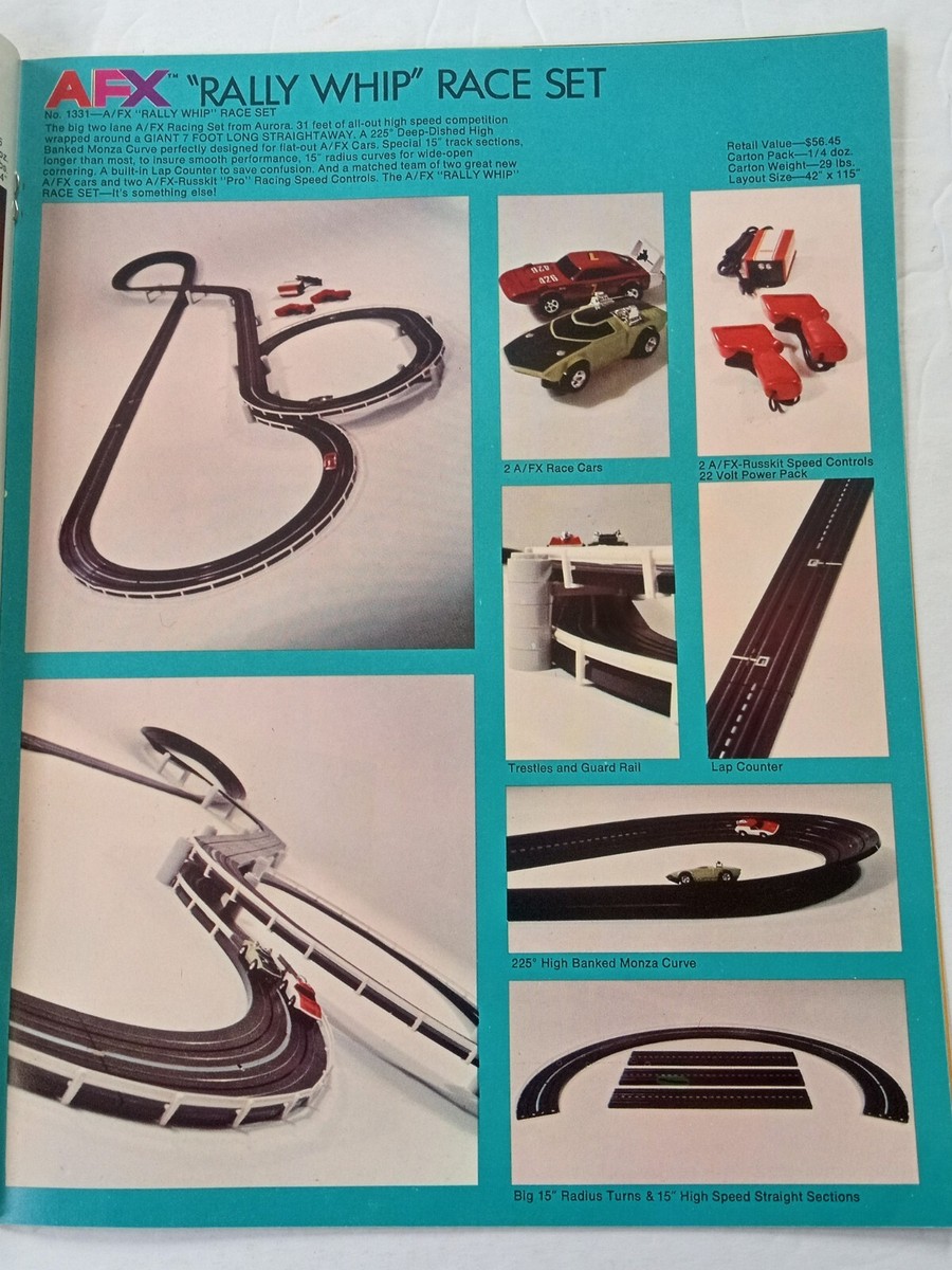 AURORA AFX MODEL MOTORING 1971 Catalog Slot Cars, BUSHWACKER