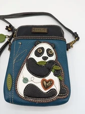 Chala Panda Cellphone Purse Crossbody Handbag w/Adjustable Strap