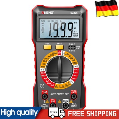 1999 Counts Voltage Detector Multifunctional Digital Multimeter Electrical Tools