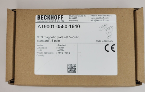 BECKHOFF AT9001-0550-1640 XTS MAGNETIC PLATE SET "MOVER STANDARD" 5-POLE - Picture 6 of 6