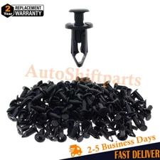 100pcs ATV Retainer Clips Push Pin Splash Guard Body Panel Fit For Honda 8mm New