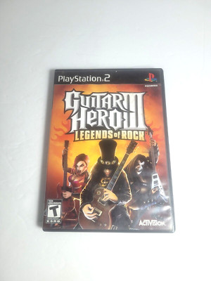 Guitar Hero 3 III: Legends of Rock (PS2 Sony PlayStation 2)  Tested