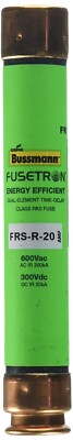 Bussmann FRS-R-20 Fusetron FRS-R Energy Efficient Time-Delay Class RK5 ...