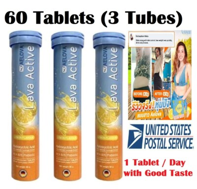3T Aelova Weight Control Supplement Effervescent Dietary Lava Active Speed Burn,