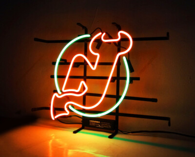 Jersey Sports Team Sign Custom Neon Sign Light Room Workshop Decor
