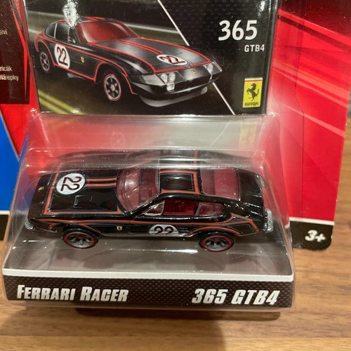 Hot Wheels Ferrari Racer 365 GTB4 Negro #22 Nuevo stock antiguo sin abrir - Imagen 5 de 12
