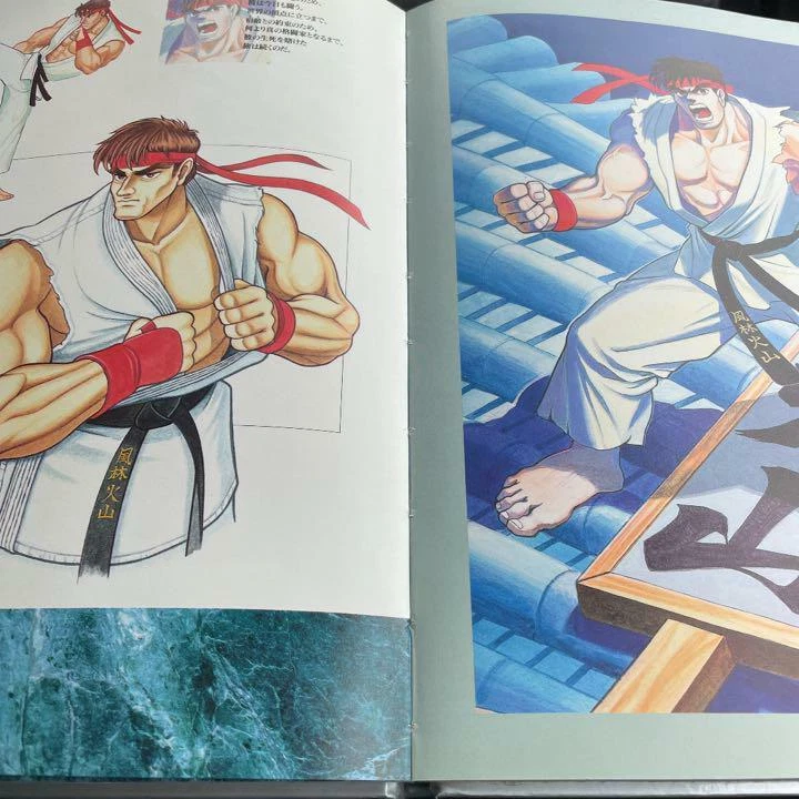 Capcom: Street Fighter II Complete File (Art Book) W/CD