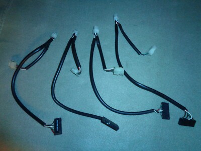 4, MEI 24 Volt MDB Power Cords For Validator And Coin Mech Bonus of 2 more cords