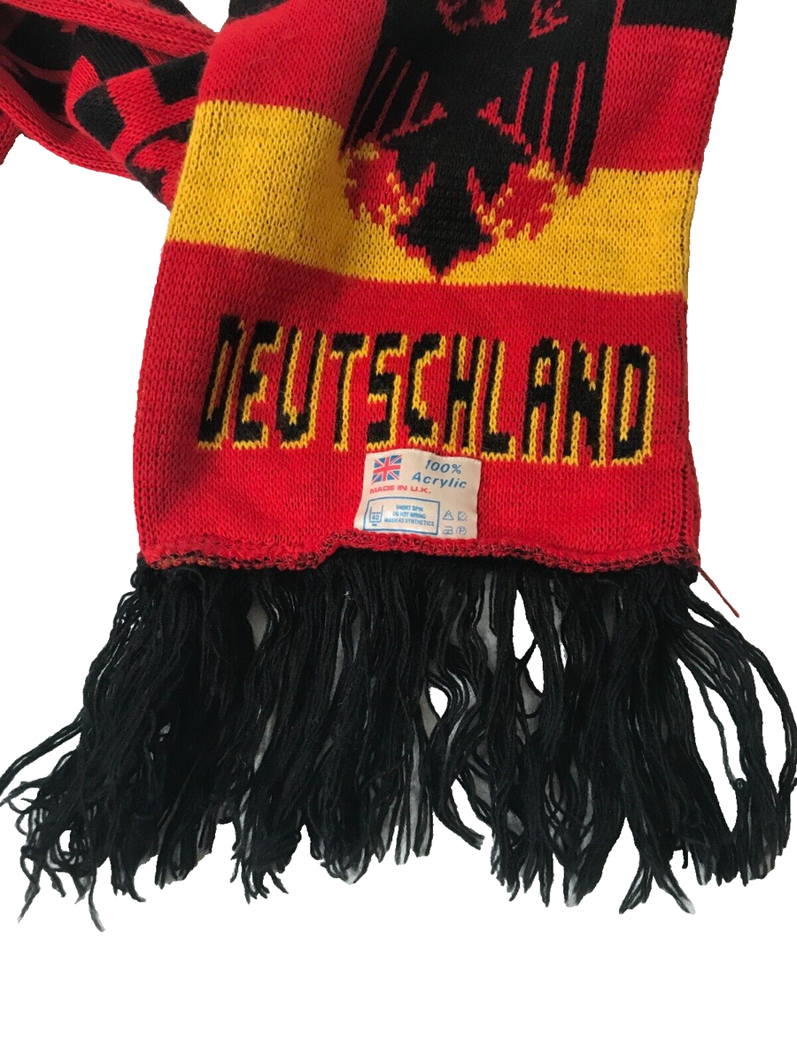 Écharpe Supporter Allemagne – German Soccer Federation – Foulard Football Unisexe (Made In Germany)
