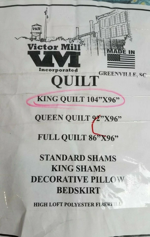 Edredón Victor Mill Ocho Ríos Coral King 104"x96" Diseño Tropical Coral/Verde azulado NUEVO Foto 4 de 4