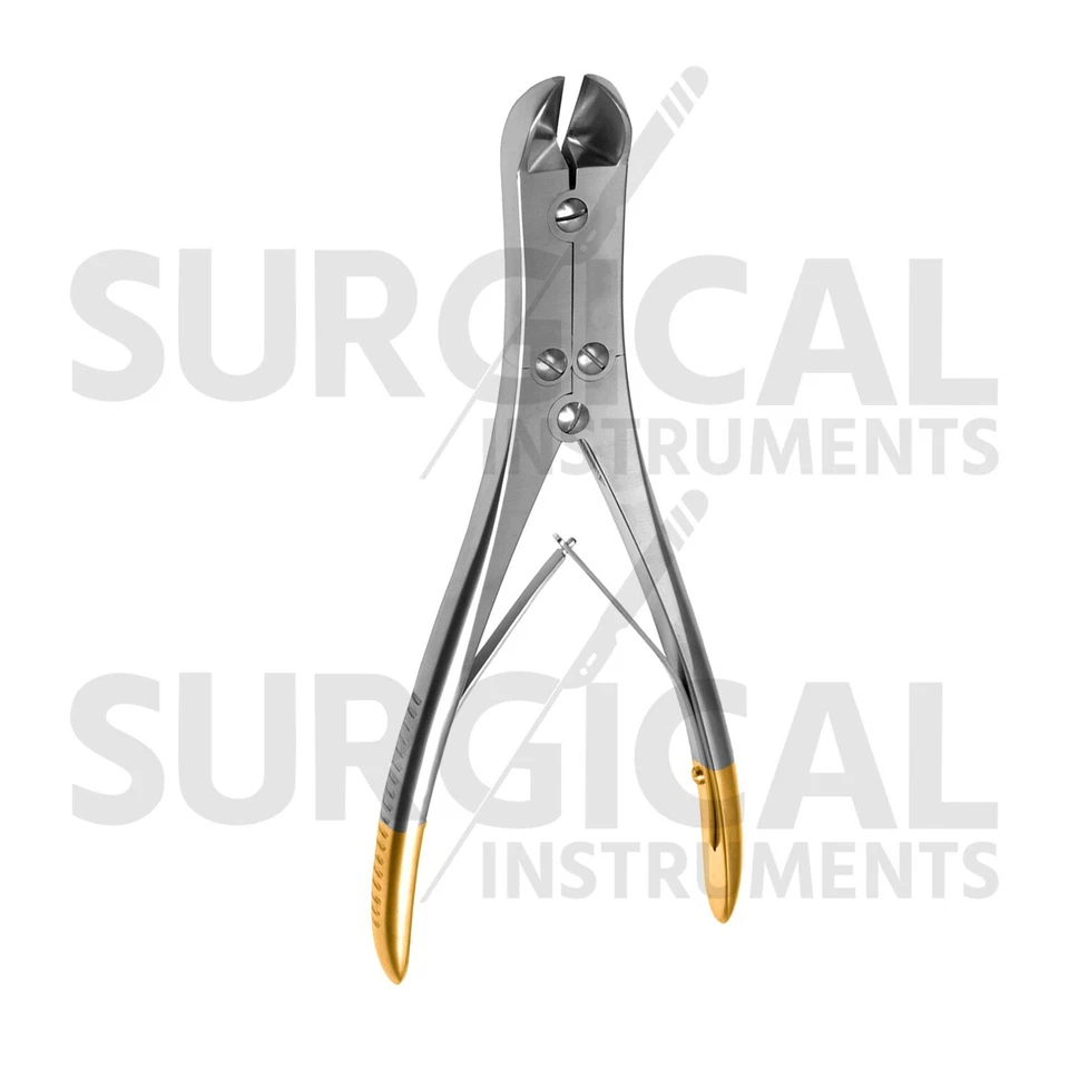 T/C Pin & Wire Cutter Orthopedic Surgical 8.5" Angled Curved German Grade - Изображение 2 из 4