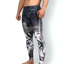 FY-124 TIGRIS ALTAICA Compression Skin Tight Base layer Spats Rash guard MMA BJJ