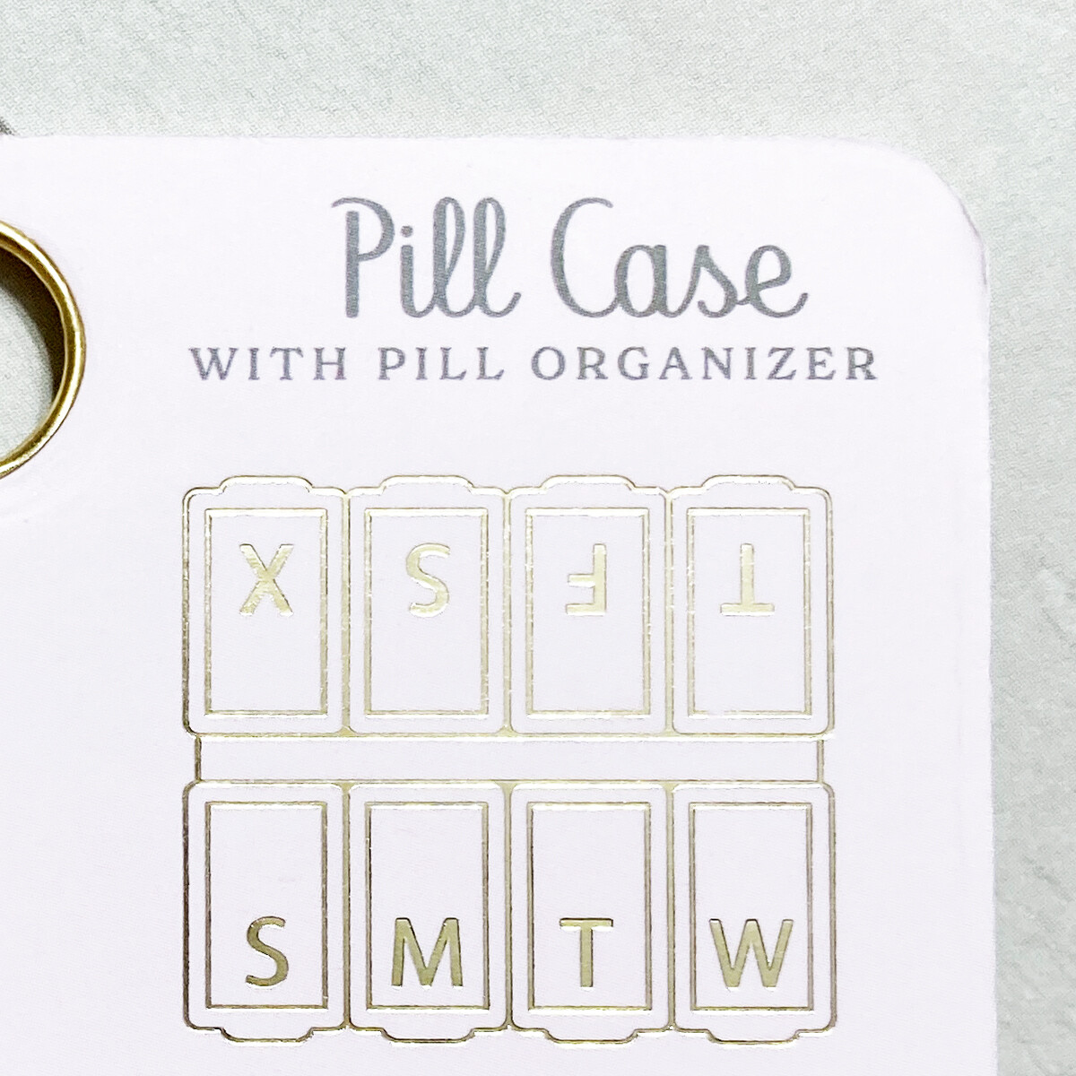 新品 WWW_PILLCASE WHAT WE WANT Amazon.com: Pill Organizer – Vegan Leather Pill Case with