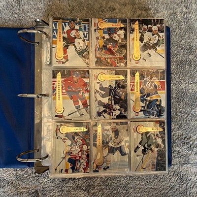 1994-95 Pinnacle & 1995-96 Stadium Club Hockey Complete Sets READ DESCRIPTION