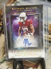 2023 Origins MICHAEL WILSON RC On Card Auto #RAMWI Cardinals ROOKIE