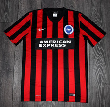 2014-15 BRIGHTON AWAY SOCCER JERSEY AUTHENTIC FOOTBALL SHIRT NIKE SIZE MEN’S S