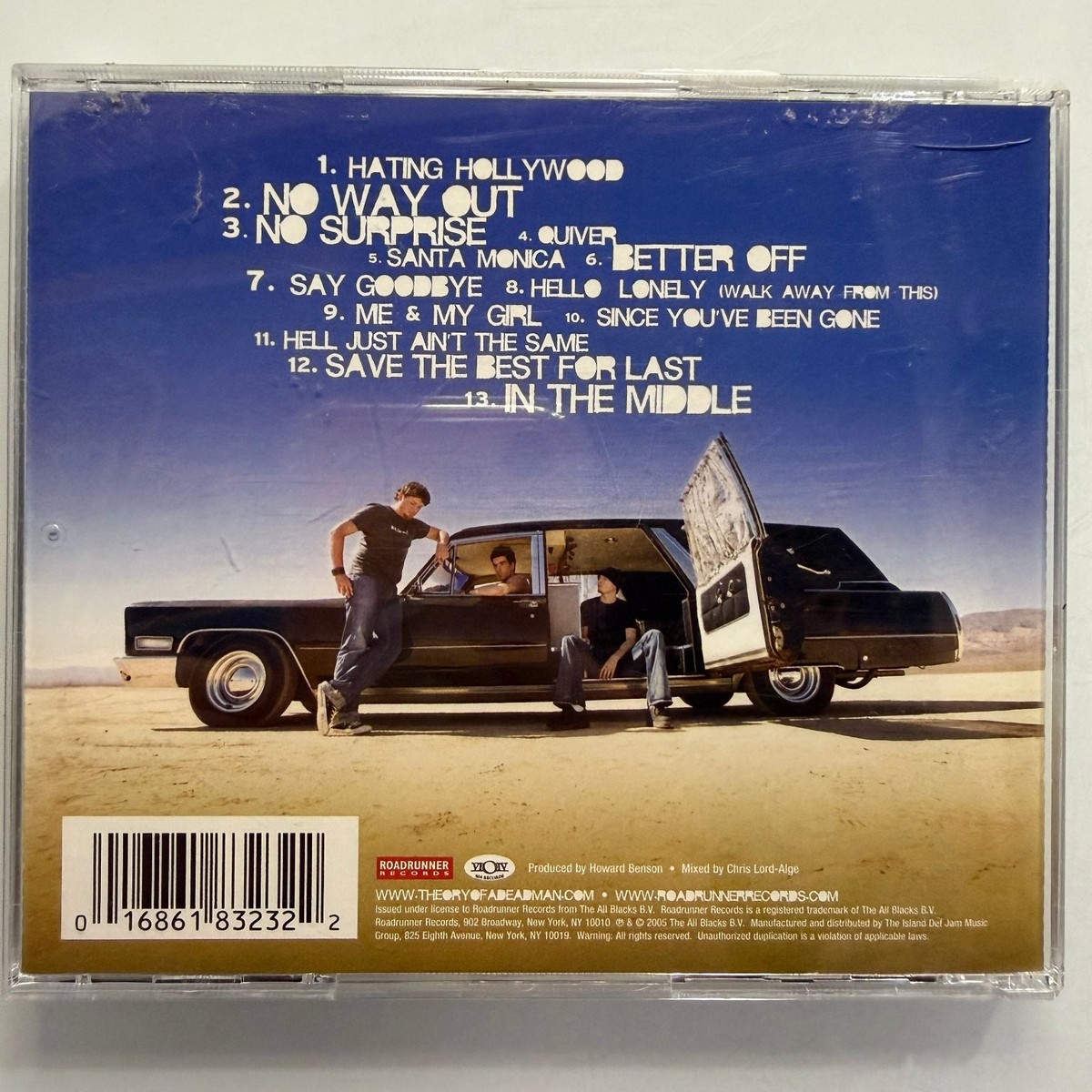 Theory Of A Deadman – Gasoline CD 2005 Hard Rock Post-Grunge