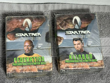 Star Trek CCG The Trouble With Tribbles Klingon & Federation Starter Deck NEW