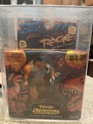 1997 Playmates Primal Rage Slash Fang CAS 80 Sealed Figure Graded Rare