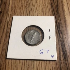 1 Silver Canadian Circulated Dime 1967-4