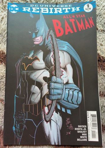 ALL STAR BATMAN # 1 NM 2016 JOHN ROMITA JR VARIANT ! SCOTT SNYDER ! BLACK SPIDER