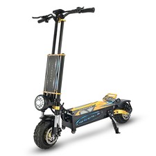 6000W Dual Motor Electric Scooter Foldable 60V 40AH 11" Off-Road Tires E-Scooter