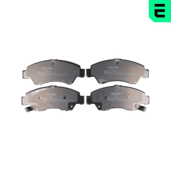 Optimal Bremsbelagsatz Scheibenbremse BP-09816 FüR Jazz Honda Logo Civic 5 Eg Eh-image