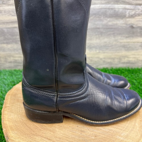 Laredo Women - Size 7.5M - Vintage Blue/Black Roper Cowboy Boots Style 36009 - Picture 5 of 12