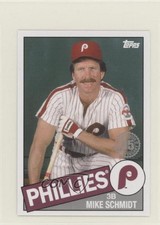 2020 Mini 1985 Topps 35th Anniversary Update Series Mike Schmidt HOF da9